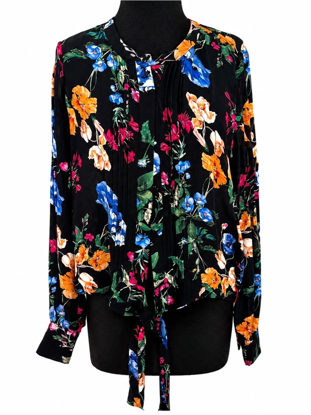 Parker Floral Black Blouse